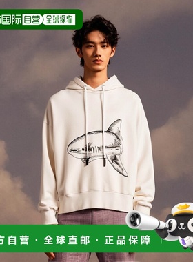 1h可退 香港直邮Palm Angels 长袖连帽卫衣 PMBB058S23FLE0070410