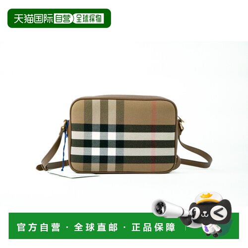 欧洲直邮burberry博柏利 女士 经典格纹单肩斜挎包