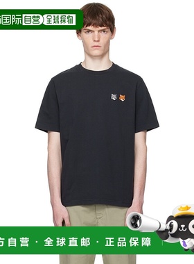 香港直邮MAISON KITSUNE 男士 黑色 Double Bold Fox Head Comfor