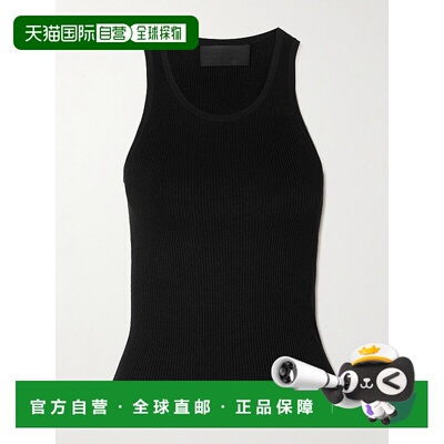 香港直邮NILI LOTAN 女士 Lottie 罗纹真丝背心 81110Y193BLK