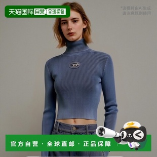 A148110ANAH 香港直邮Diesel 毛线衫 女士 blue蓝色毛衣上衣 迪赛