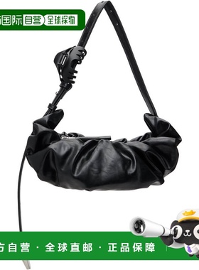 1h可退 香港直邮Diesel 迪赛 女士 黑色小号 Grab-D 单肩包 X1047