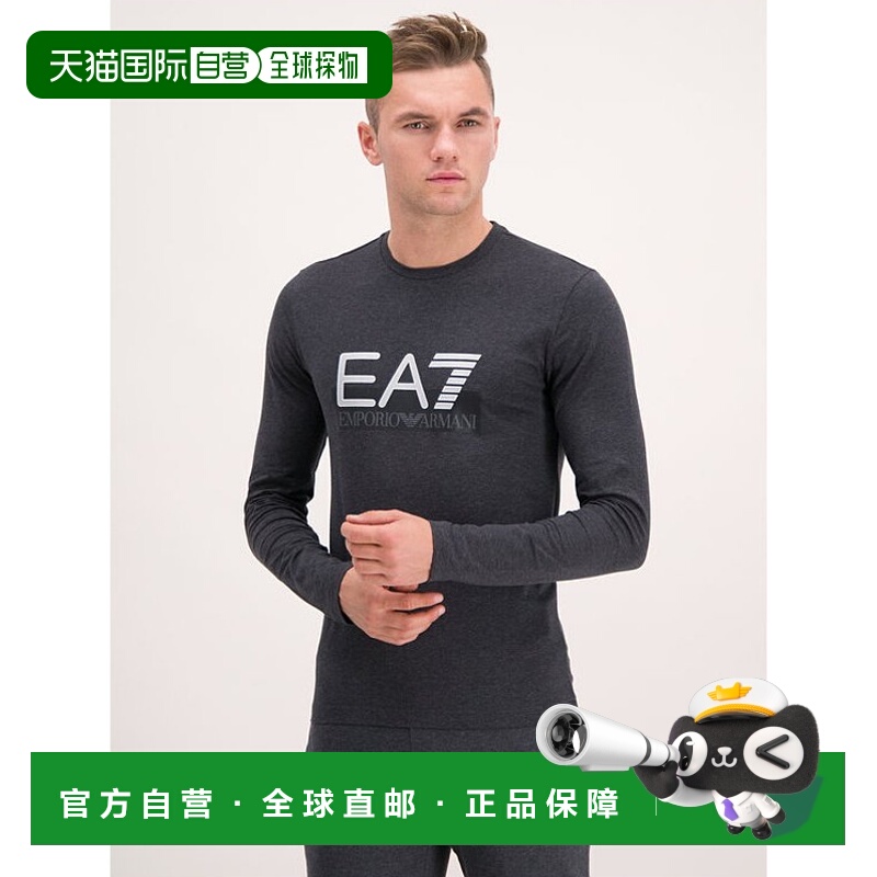 香港直邮EA7 Emporio Armani 圆领长袖T恤 6GPT64PJ03Z阿玛尼
