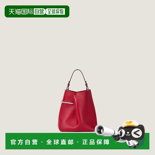 自营欧洲直邮Givenchy纪梵希 Pinch Me女士正红色纳帕皮手拿包