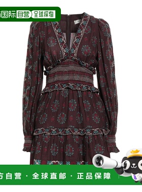 1h可退 香港直邮SEA 海洋 女士 短款连衣裙 brown棕色 舒适时尚