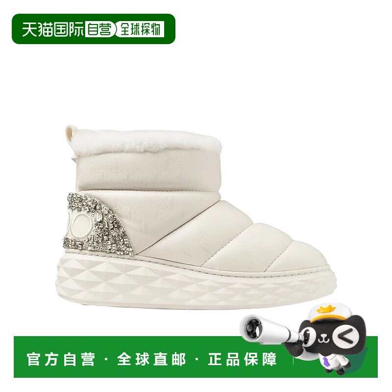 香港直邮Jimmy Choo 圆头短筒靴女鞋短靴 XANQJM0C9734