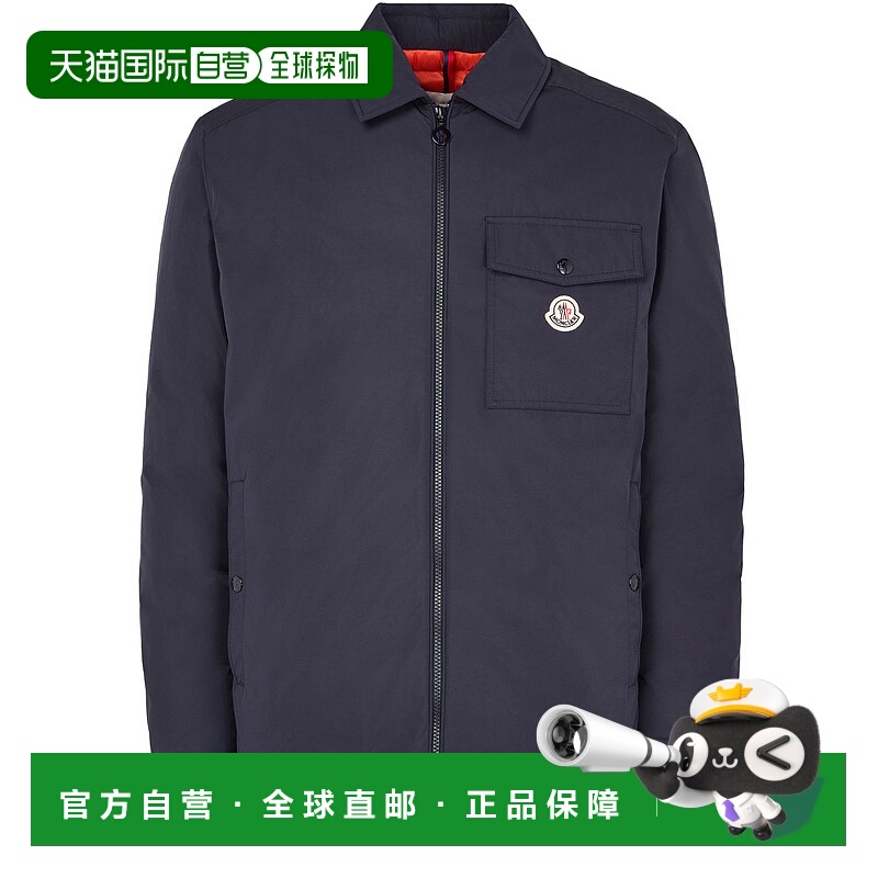 1h可退 香港直邮Moncler 盟可睐 男士 Vigeon 衬衫式夹克