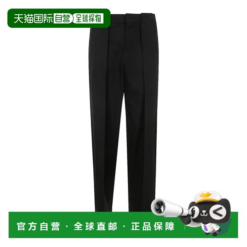 1h可退 香港直邮BALMAIN 男士休闲裤 DH0PQ305WC090PA SS2025 黑