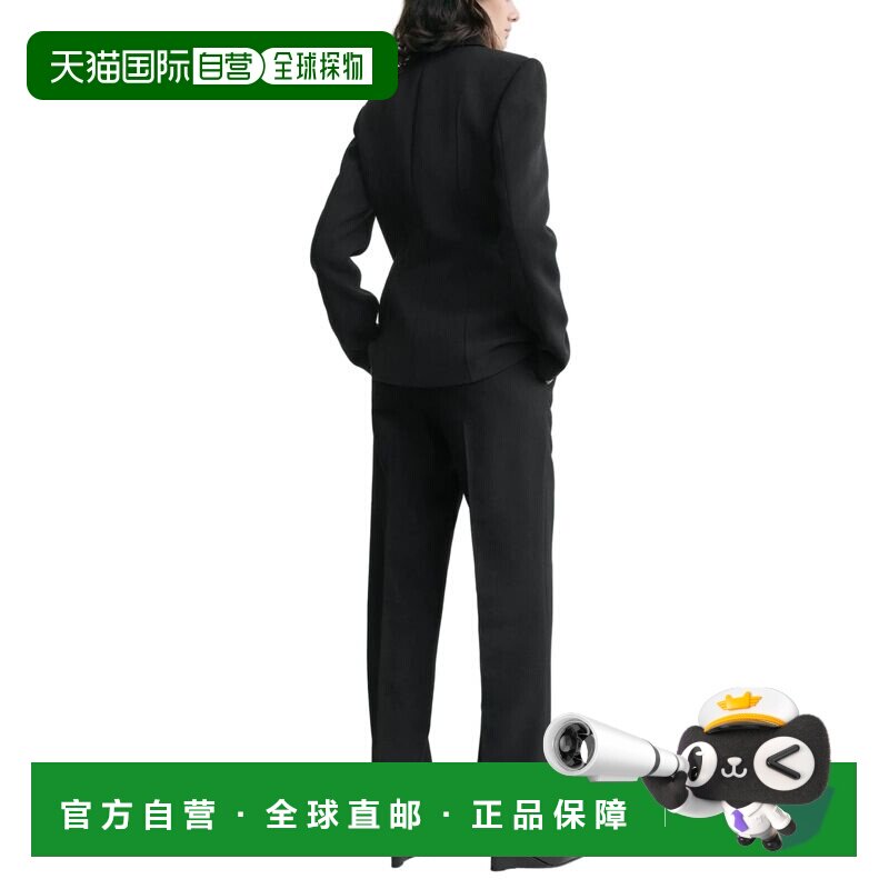 1h可退 香港直邮TOTEME 女士外套 261WRZ0068FB0307001 SS2026 黑
