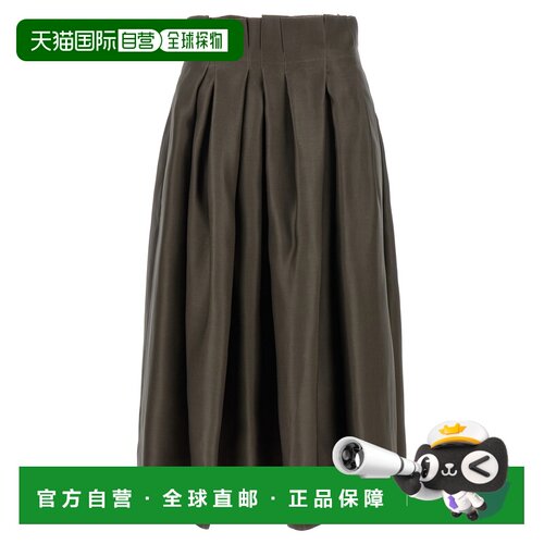 香港直邮KHAITE 女士半身裙 41893028659 AW2026 棕色 astrid' sk