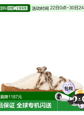 1h可退 香港直邮moon boot 月亮靴 女士 EVX 毛羊皮凉拖 80D14701
