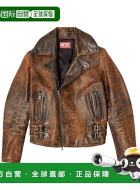 香港直邮26SS 长袖皮夹克 Men