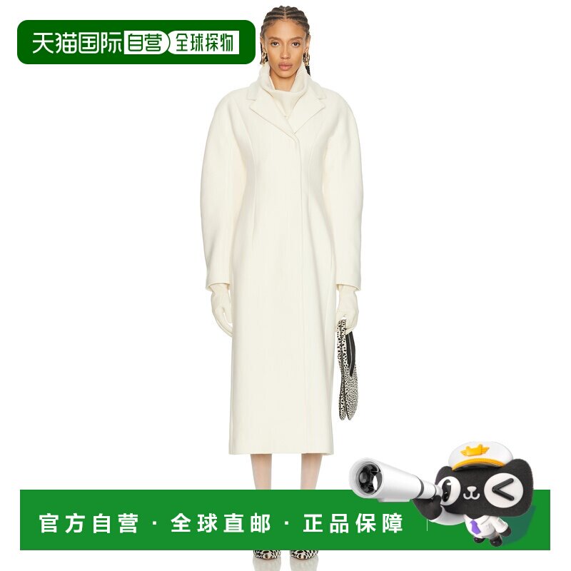 1h可退 美国直邮Jacquemus 女士 Le Manteau Curvo 大衣 25HCOW00