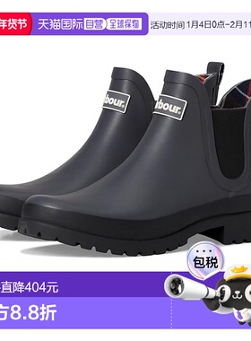 1h可退 香港直邮barbour 巴伯尔 女士 Mallow Chelsea Welly 切尔