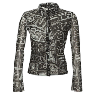 欧洲直邮Desigual  TS_LETTERING 女装衬衫 23SWTKBZ-2000