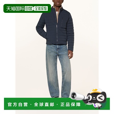 香港直邮BELSTAFF 男士户外风衣 100296587017000 CO 深蓝色 CHAS