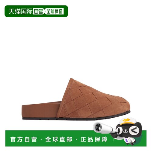 1h可退 Bottega Veneta Reggie Intrecciato圆头拖鞋 796701V3QE0
