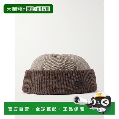 香港直邮Loro Piana 诺悠翩雅 男士 无檐羊毛便帽 FAO4859帽子