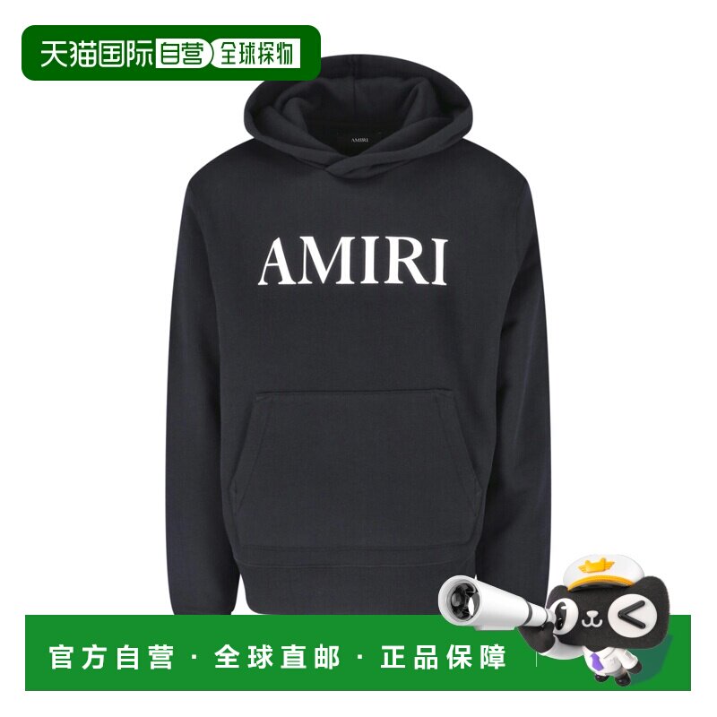 1h可退 香港直邮AMIRI 男士 毛线衫 AMTOJR1126 black黑色 舒适时