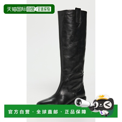 1h可退 香港直邮aeyde 女士 Henry 马靴 black黑色 舒适时尚女靴