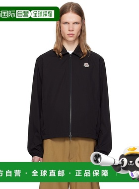 1h可退 香港直邮Moncler 盟可睐 男士 黑色 Evandro 夹克 K10911A
