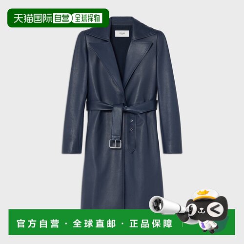 香港直邮CELINE 女士外套 RM0E73M75FZI5POLICEBLUE支付后1h可退