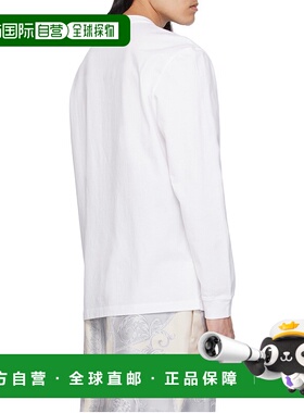 香港直邮Versace 长袖T恤 10139471A11054范思哲男装