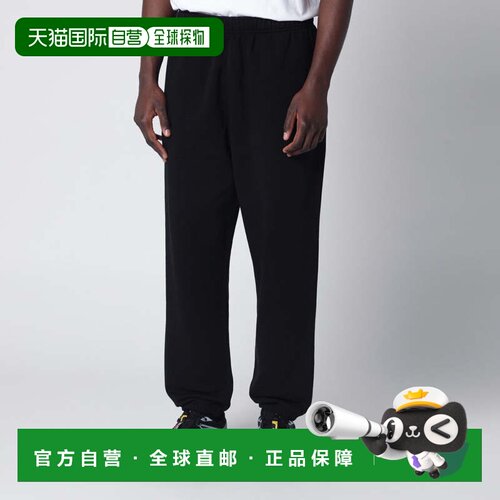 1h可退 香港直邮Canada Goose 加拿大鹅 男士 黑色徽标慢跑长裤 1
