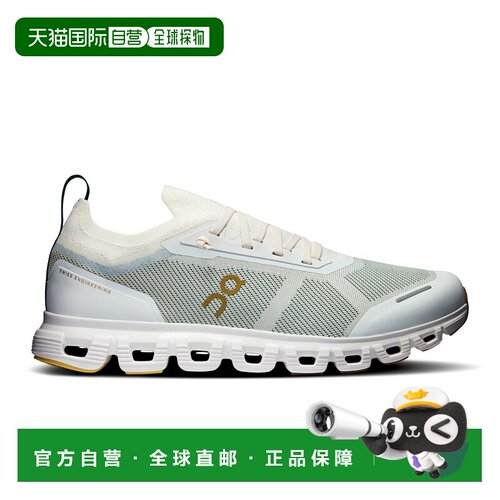 自营欧洲直邮On昂跑 Cloud 6 Versa男士白色/灰蓝色聚酯纤维休闲