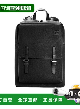 香港直邮Loewe 柔软粒面牛皮革 Military 背包 B553J18X04罗意威