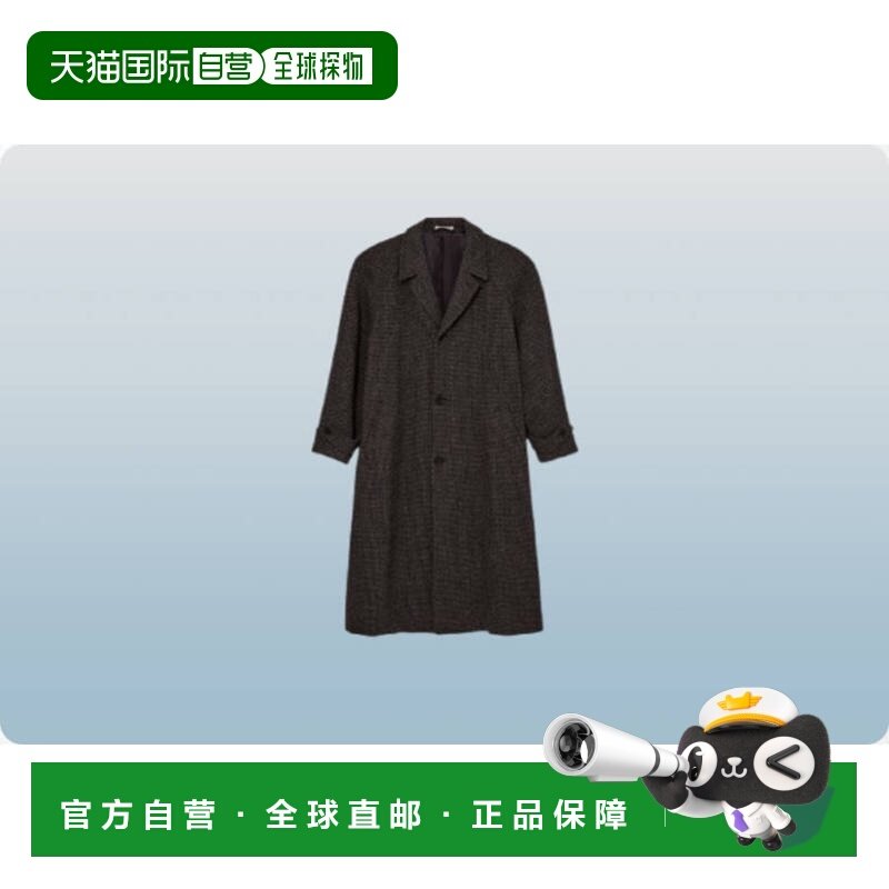 香港直邮AURALEE 女士 SOUTIEN A25AC01LS 羊驼毛羊毛真丝花呢领,女装/女士精品,毛呢外套,淘宝优惠券,粉丝福利购,淘宝优惠卷