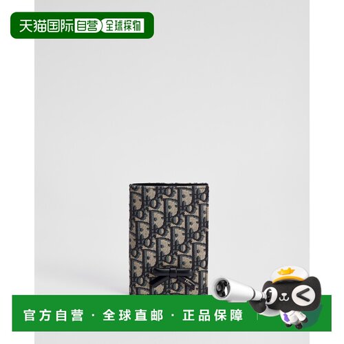 欧洲直邮迪奥Dior Oblique Bow 护照夹