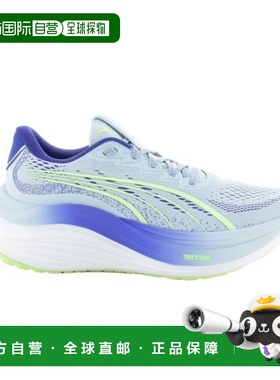 自营欧洲直邮PUMA彪马 MAGMAX NITRO女士青金石蓝网布缓震跑鞋