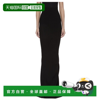 1h可退 香港直邮rick owens 瑞克 欧文斯 女士 黑色半身裙 RO01F6