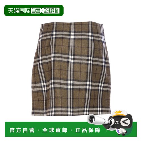 香港直邮BURBERRY 女士半身裙 8110911C3078 【付1H后可退】A字裙