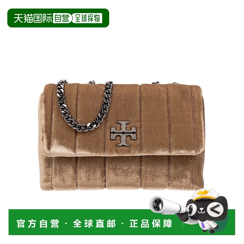 香港直邮Tory Burch 翻盖单肩包 142615 时尚通勤链式肩带徽标设