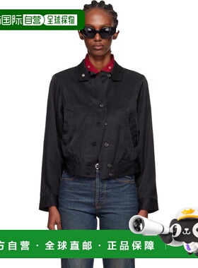 1h可退 香港直邮Our Legacy 女士 黑色 Tuxedo 飞行员夹克 W4252T