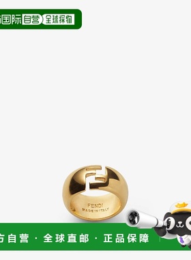 1h可退 欧洲直邮FENDI 芬迪 25秋冬 8AL145B08F0CFK 女士 戒指 FE