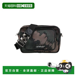 香港直邮off-white 男士 Bags 斜挎包 grey灰色 舒适时尚单肩包