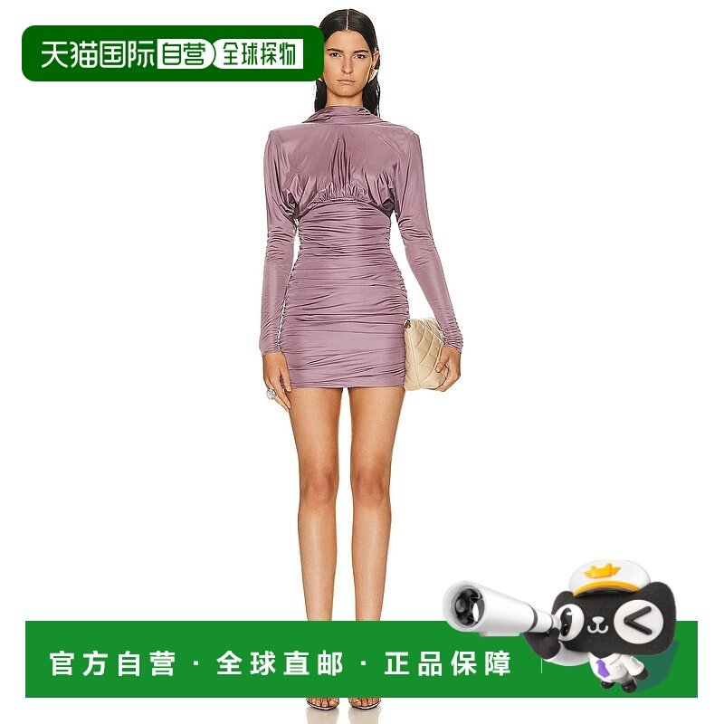 1h可退 香港直邮Saint Laurent 圣罗兰 女士 长袖连衣裙 720774Y7,女装/女士精品,连衣裙,淘宝优惠券,粉丝福利购,淘宝优惠卷