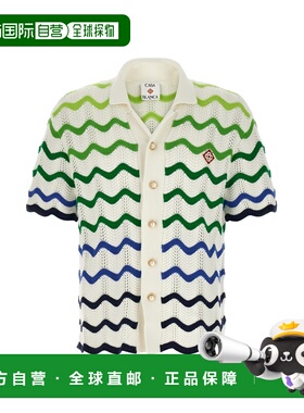 1h可退 香港直邮Casablanca 男士 'Gradient Wave' 衬衫 MSP26KW8