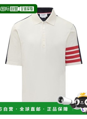 香港直邮Thom Browne 拼色短袖Polo衫 MJP211A07862
