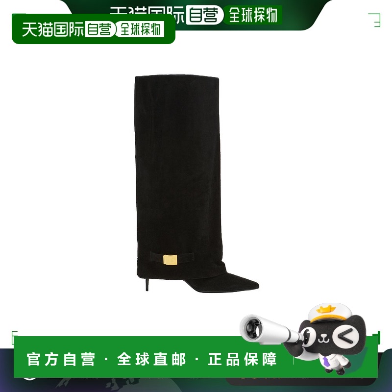 香港直邮Balmain 尖头长筒靴 DN0TA037LCTA