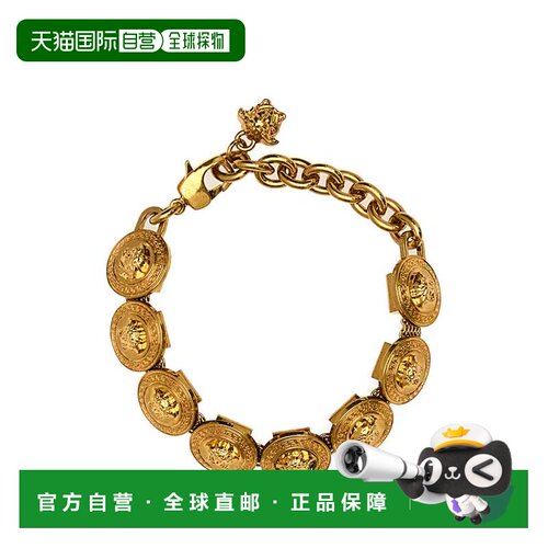 欧洲直邮VERSACE 女士手链手镯10142631A006203J210配饰