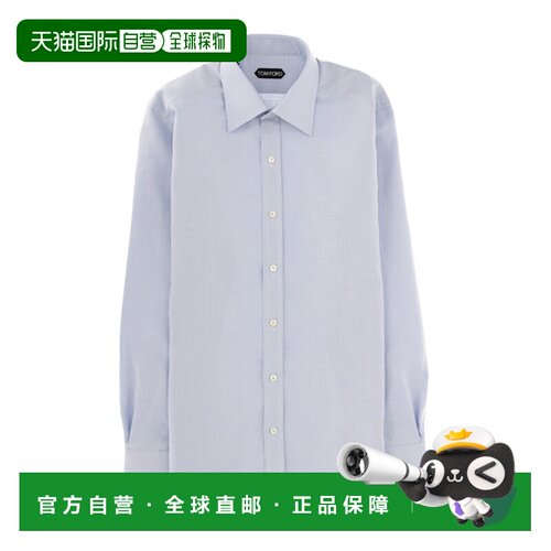 1h可退 香港直邮Tom Ford 长袖衬衫 HSBC01C0020WUA