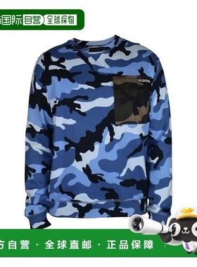 1h可退 香港直邮valentino 华伦天奴 男士 QV3MF11E3L 卫衣 QV3MF