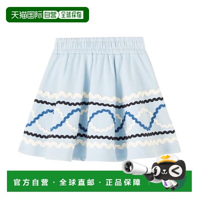 1h可退 香港直邮Molo 女童 Barbera 刺绣棉质半身裙童装