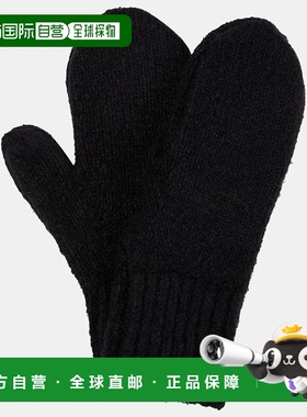 1h可退 香港直邮Acne Studios 艾克妮 女士 羊毛混纺连指手套 000