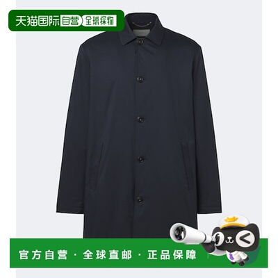 1h可退 香港直邮Canali 康钠丽 男士 风衣 blue蓝色 舒适时尚