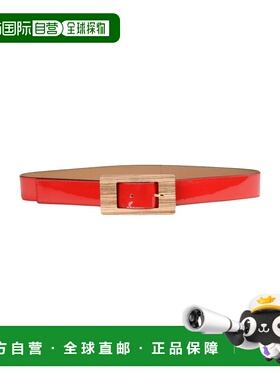 香港直邮Marni 玛尼 女士 Regular 皮带 red红色 舒适时尚